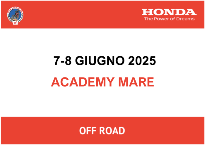 Academy mare 7-8 giugno