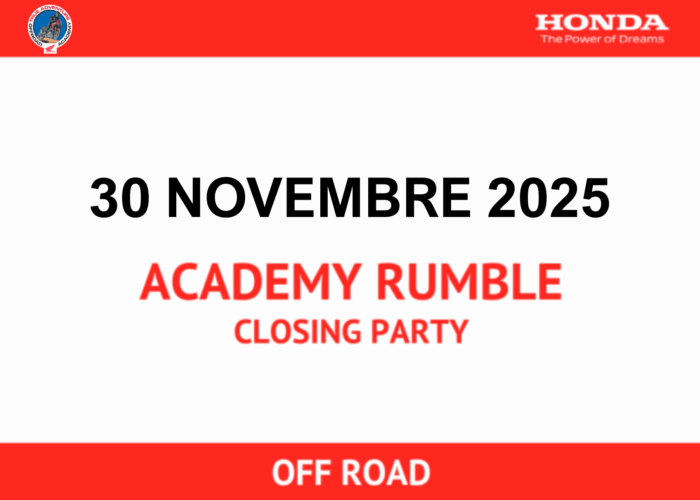 Rumble Academy Closing Party 30 Novembre 2025